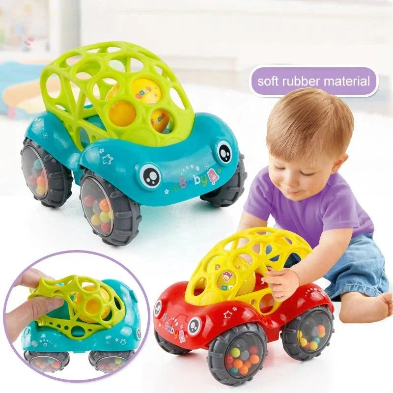 Hazel | Toy Car | Rolling Ride-On | Kids Playset, Green & Red