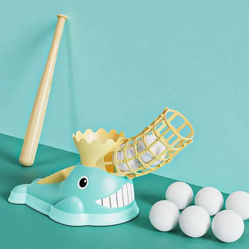 Anouk | Baseball Pitching Machine | Kids Outdoor Toy | Bat & Ball Set