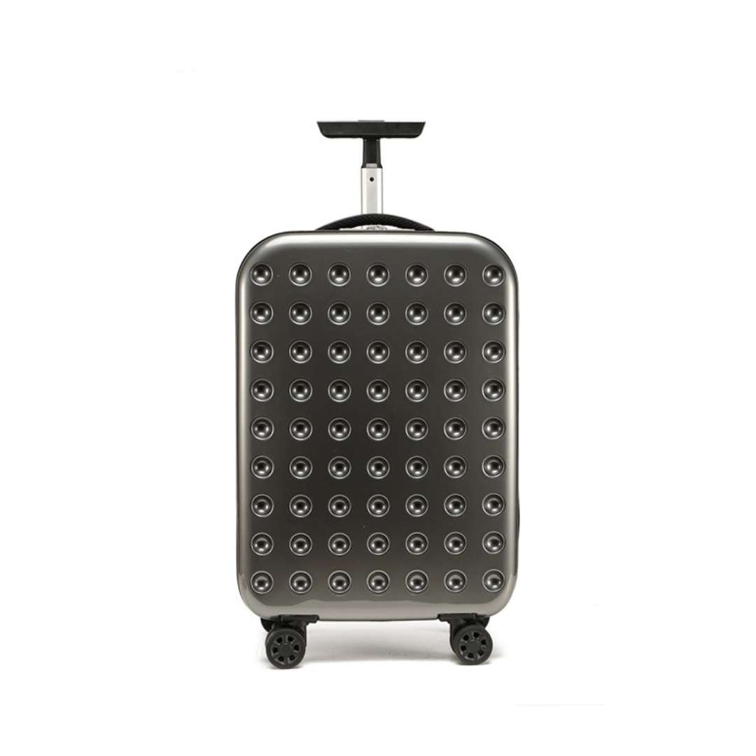 360 Degree Foldable Hard Shell Travel Suitcase Spinner Wheels