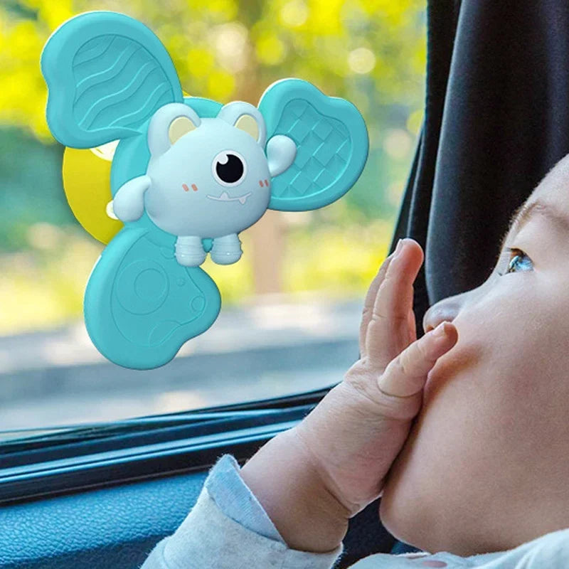 Reva | Bath Spinner Toys | Baby Bath Toy | Suction Cup, Hand-Eye Coordination