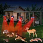 Thea | Solar Ultrasonic Animal Repellent | 2-Pack, Weatherproof | Pest Control