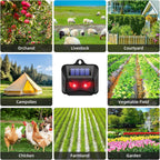 Thea | Solar Ultrasonic Animal Repellent | 2-Pack, Weatherproof | Pest Control