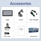 Calla | GPS Navigation System | 7" Car & Truck, Real-Time Traffic | AU & EU Maps