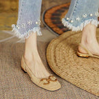 Iris | Slingback Shoes | Women's Low Heel, Contoured Footbed | 5 Colors