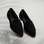 Orthopedic Loafers Women Leather Slip On Flat Arch Support Shoes