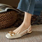 Iris | Slingback Shoes | Women's Low Heel, Contoured Footbed | 5 Colors