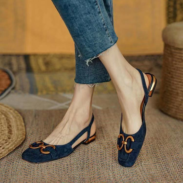 Iris | Slingback Shoes | Women's Low Heel, Contoured Footbed | 5 Colors
