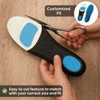 Arch Support Insoles Orthopedic Women Men Comfort Foot Cushion