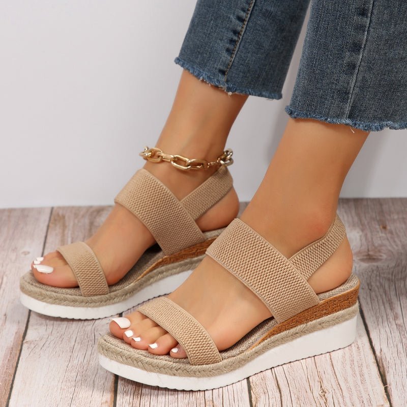 Sandals Women | Orthopedic Ankle Strap, Flatform Espadrille | Romilly
