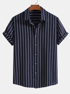 Aria | Men's Linen Set | Shirt & Pants, Breathable Summer Outfit | S–XL