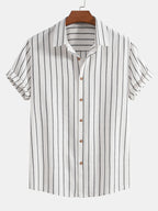 Aria | Men's Linen Set | Shirt & Pants, Breathable Summer Outfit | S–XL