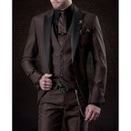 Men 3 Piece Suit Blazer Waistcoat Trousers