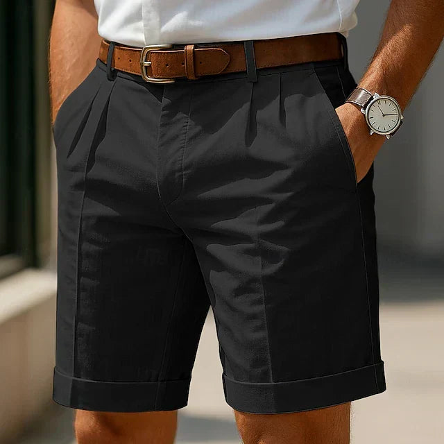 Lyra | Men's Tailored Shorts | Breathable, Structured Fit | Summer
