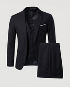 Men's Three Piece Suit | Classic Fit Jacket Vest Trousers | Formal