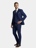 Men's Three Piece Suit | Classic Fit Jacket Vest Trousers | Formal