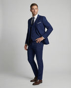 Men's Three Piece Suit | Classic Fit Jacket Vest Trousers | Formal