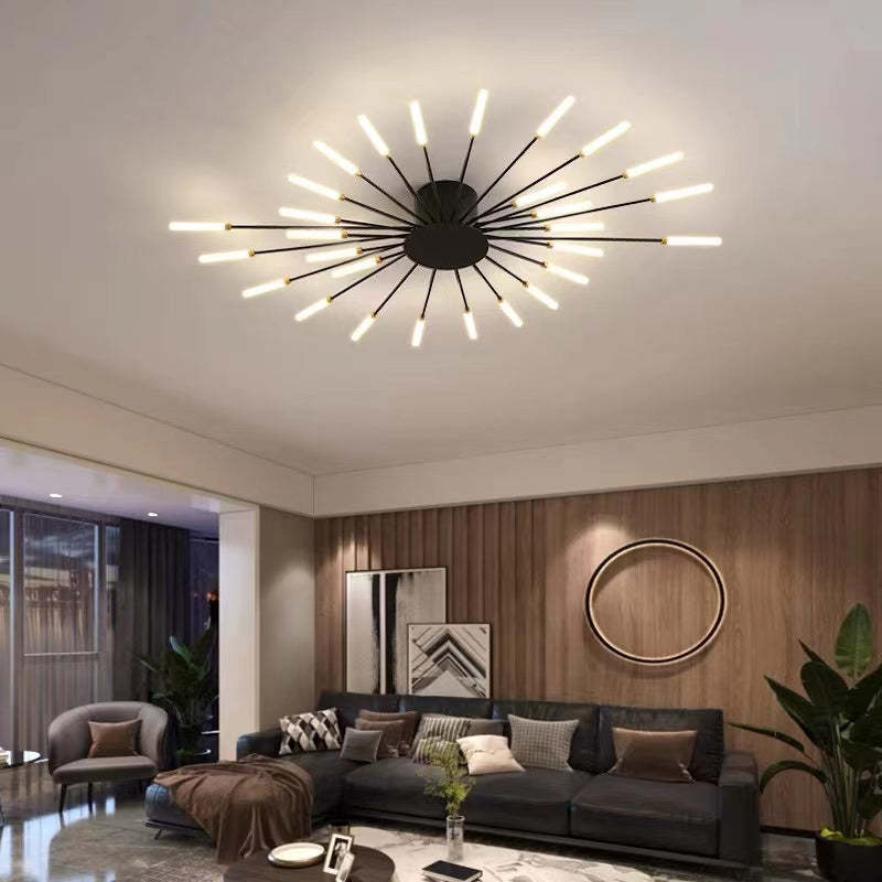LED Fireworks Ceiling Chandelier Modern Design