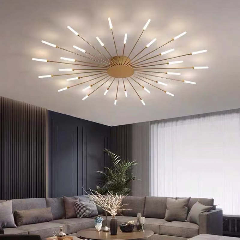 LED Fireworks Ceiling Chandelier Modern Design