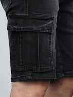 Honor | Men's Cargo Shorts | Denim, Adjustable Waistband | Casual