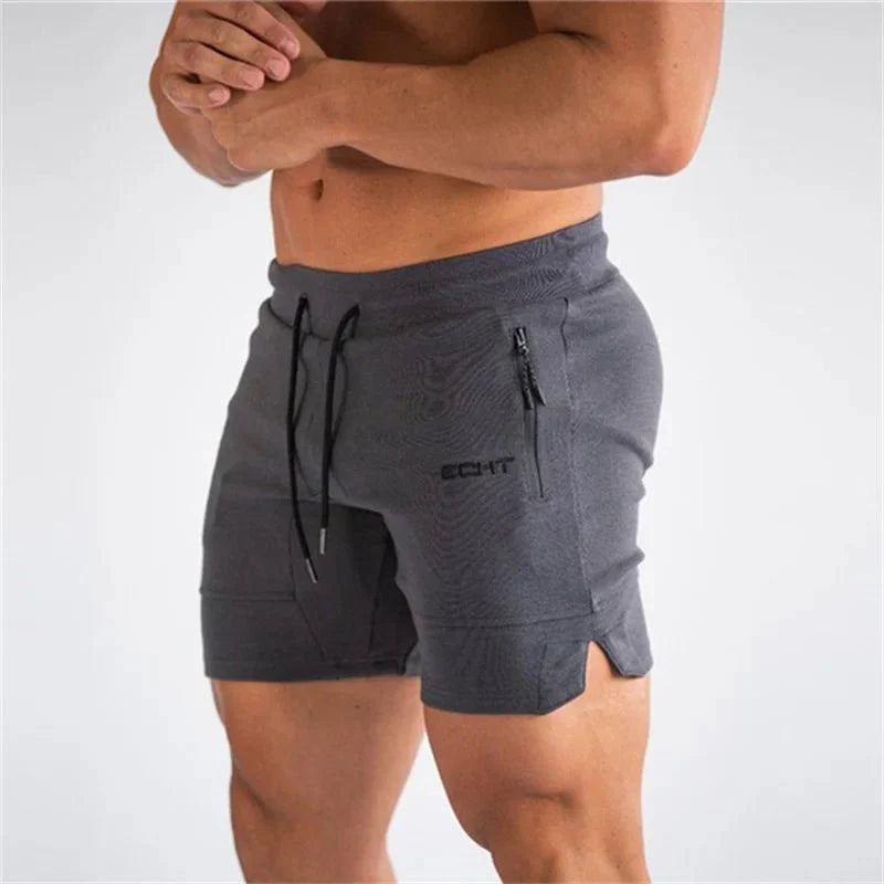 Eira | Men's Sports Shorts | Mesh, Zip Pockets, Quick-Dry | Lightweight