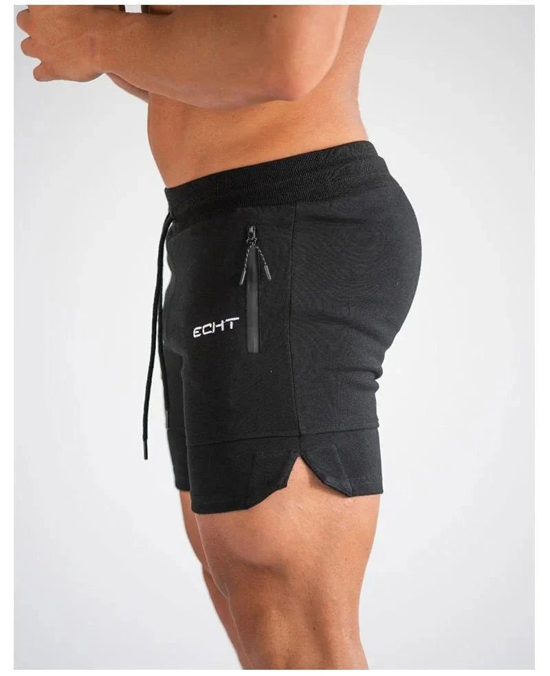 Eira | Men's Sports Shorts | Mesh, Zip Pockets, Quick-Dry | Lightweight