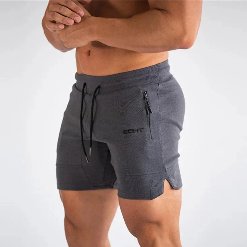 Eira | Men's Sports Shorts | Mesh, Zip Pockets, Quick-Dry | Lightweight