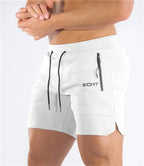 Eira | Men's Sports Shorts | Mesh, Zip Pockets, Quick-Dry | Lightweight