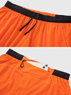 Men 2in1 Running Shorts Phone Pocket Quick Dry