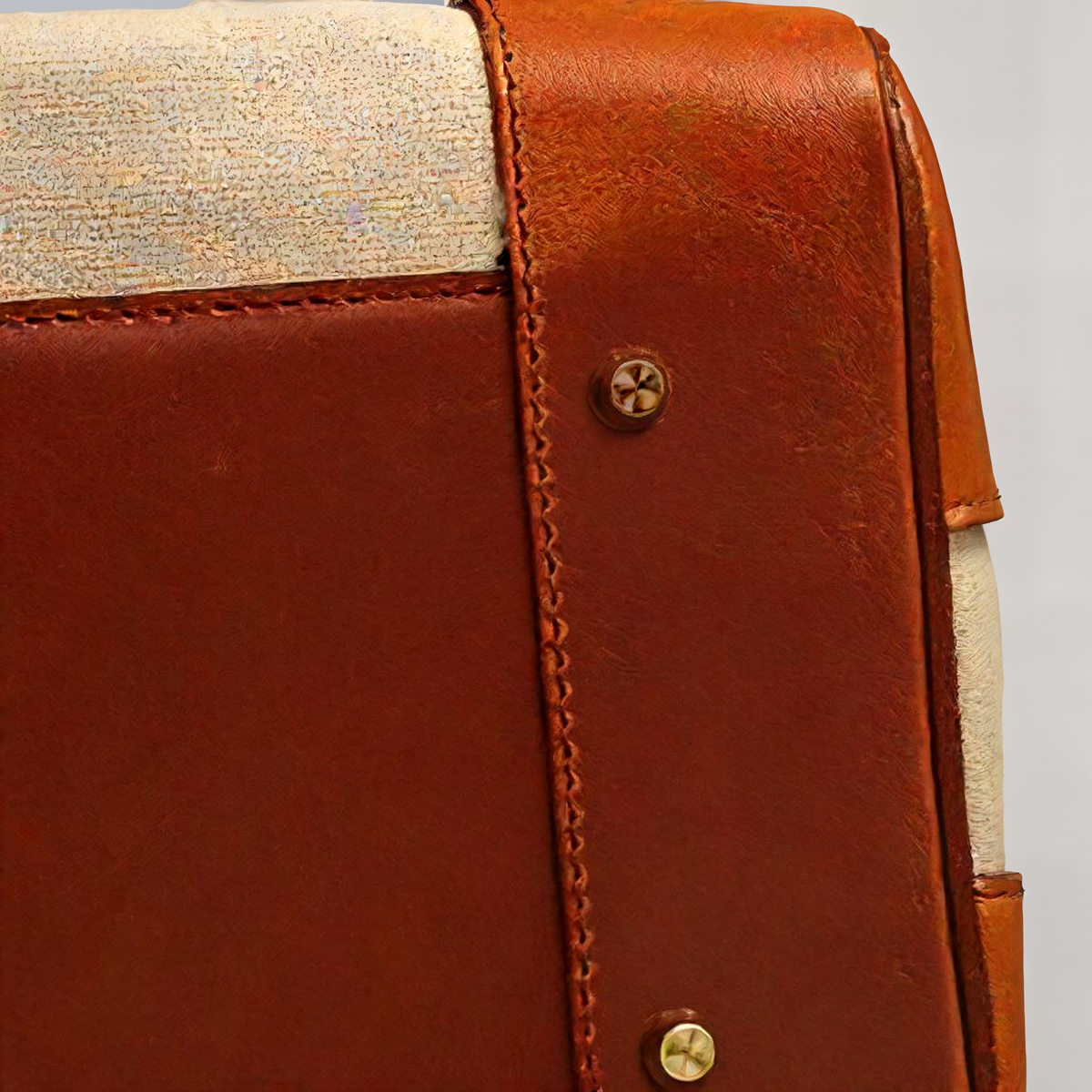 Maeve | Weekend Bag | Top Grain Leather, Spill-Resistant | Light Chocolate
