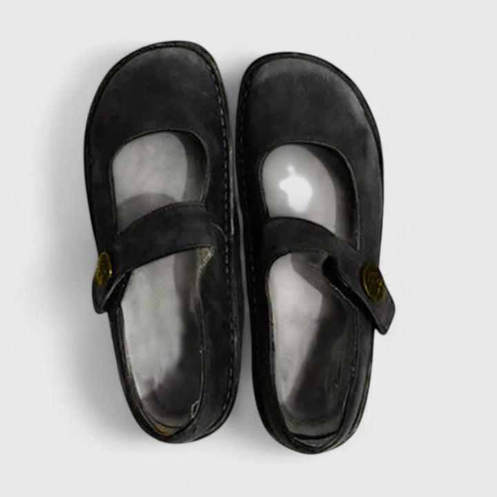 Valentina | Women Leather Mary Jane Orthopedic Shoes Wide Fit