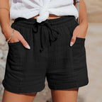 Women Shorts Loose Fit Lightweight Comfort Casual Pull On Bottoms