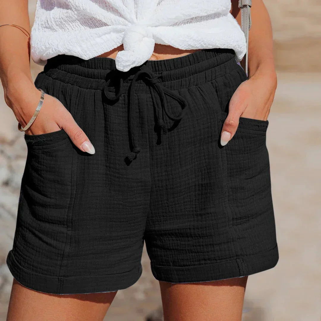 Women Shorts Loose Fit Lightweight Comfort Casual Pull On Bottoms