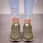 Orthopedic Shoes Women Platform Cushioned Rhinestone Embellished