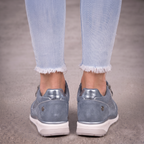 Orthopedic Shoes Women Platform Cushioned Rhinestone Embellished