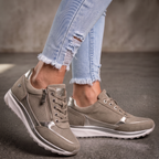 Orthopedic Shoes Women Platform Cushioned Rhinestone Embellished