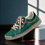 Orthopedic Shoes Women Suede Sneakers Cushioned Insole Fall Round Toe