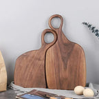 Anouk | Walnut Wood Cutting Boards | 2-Pack Set | Dual-Sided, Serve & Chop