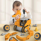 Ottoline | Construction Vehicle Toy Set | Kids STEM, Screwdriver Included | Ages 3+