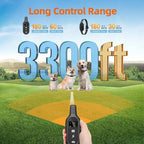 Marlow | Dog Training E-Collar | 1000m Range, Waterproof, Rechargeable | Black