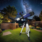 Beginner Refractor Telescope 70mm Aperture 400mm Focal Length with Tripod