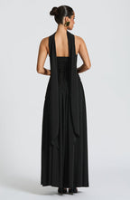 Linnea | Women's Maxi Dress | Strapless, Thigh Slit | Flowy, Formal