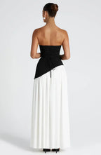 Linnea | Women's Maxi Dress | Strapless, Thigh Slit | Flowy, Formal