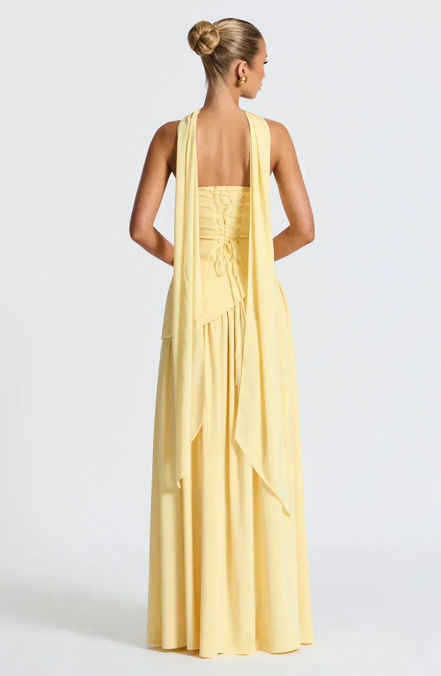 Linnea | Women's Maxi Dress | Strapless, Thigh Slit | Flowy, Formal
