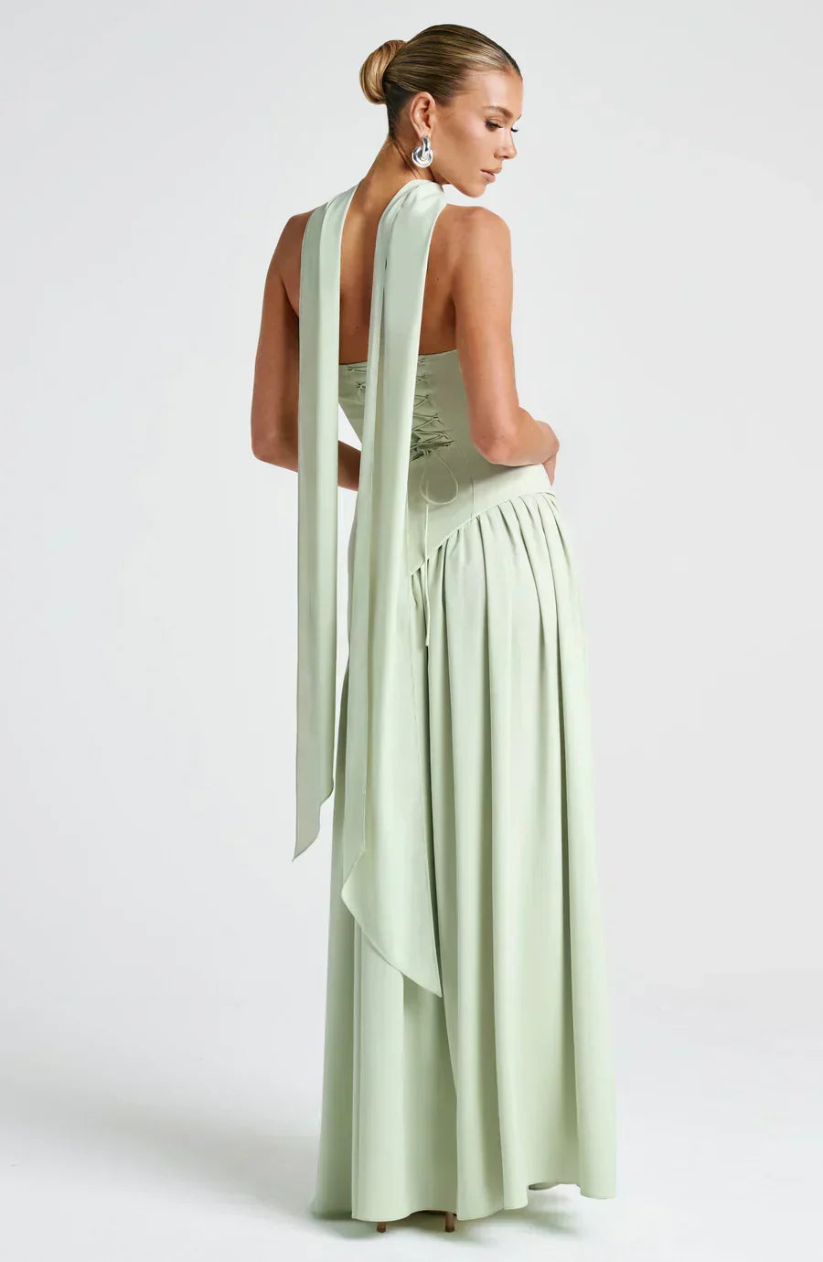 Linnea | Women's Maxi Dress | Strapless, Thigh Slit | Flowy, Formal