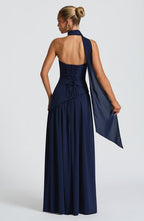 Linnea | Women's Maxi Dress | Strapless, Thigh Slit | Flowy, Formal