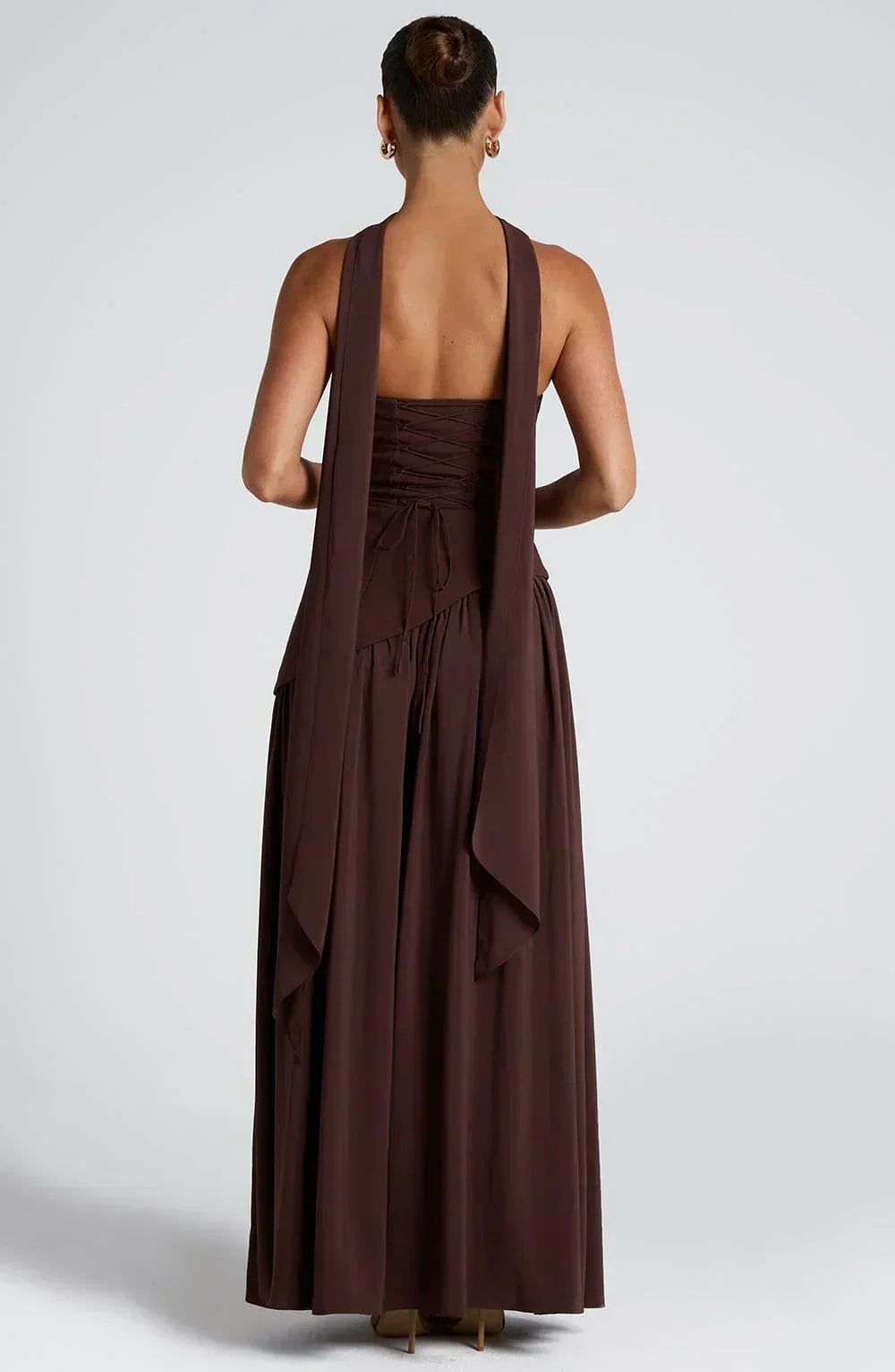 Linnea | Women's Maxi Dress | Strapless, Thigh Slit | Flowy, Formal