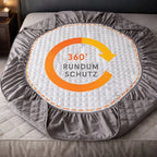 Aria | Waterproof Mattress Protector | Breathable, Machine Washable | All Sizes