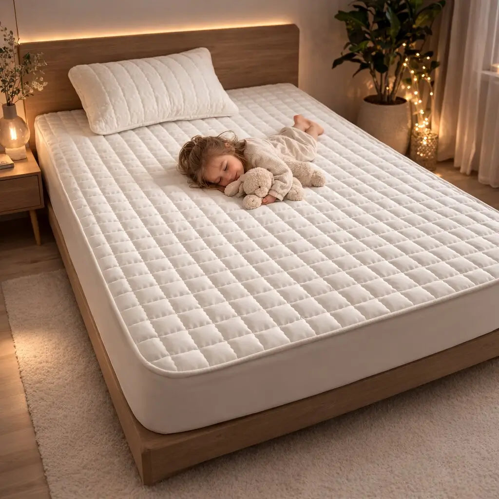 Aria | Waterproof Mattress Protector | Breathable, Machine Washable | All Sizes