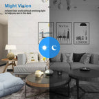 Mini Security Camera WiFi 1080P Night Vision Motion Alerts Home