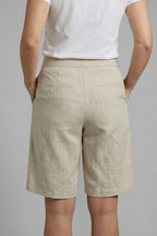 Women Shorts Casual Cotton Blend High Waist Regular Fit